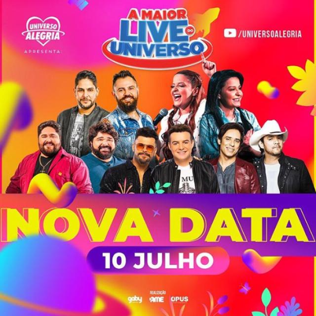 A Maior Live do Universo – Universo Alegria