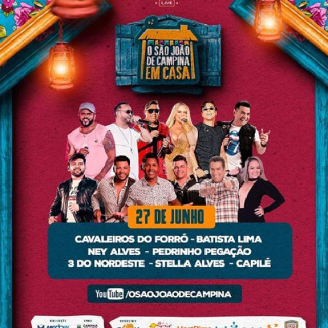 São João de Capina em Casa