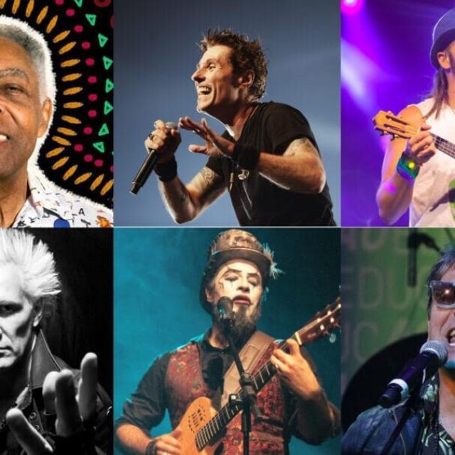 Gilberto Gil, Falamansa, O Teatro Mágico, Dinho Ouro Preto e outros quase 200 artistas