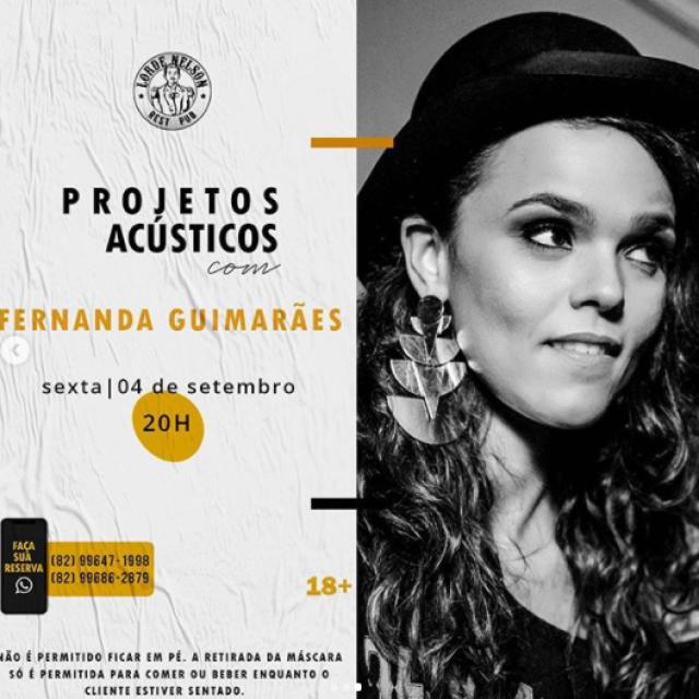 Projeto Acústico com Fernanda Guimarães