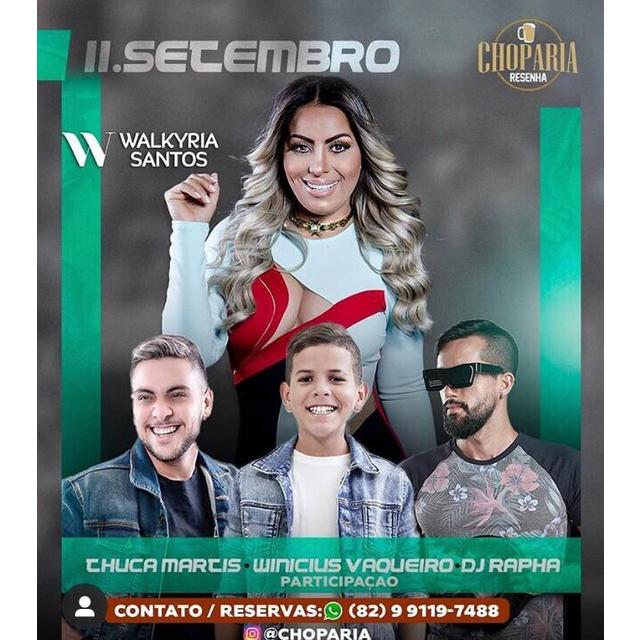 Walkyria Santos, Thuca Martins, Winicius Vaqueiro e Dj Rafa Maia.