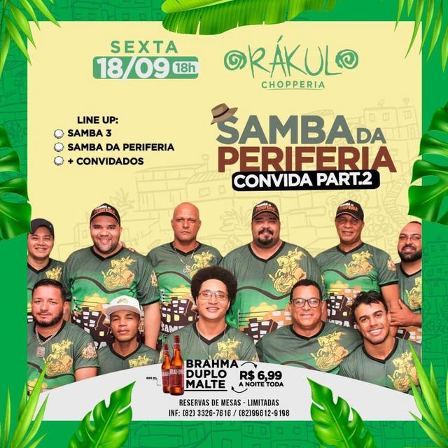 Samba 3, Samba Da Periferia e convidados