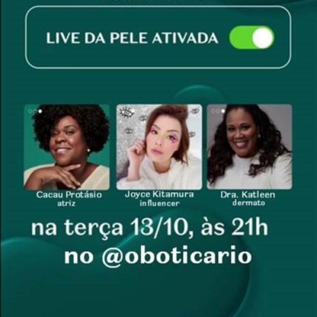 Live Botik – O Boticário