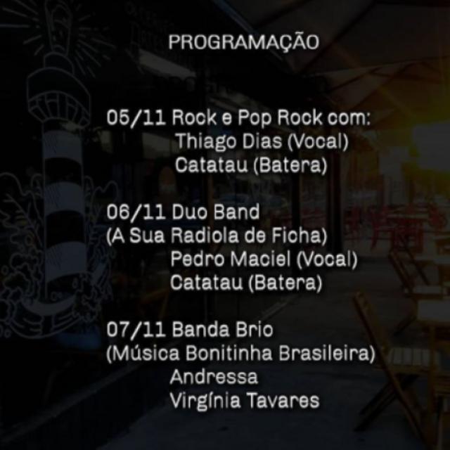 Tapanacê – Programação da Semana