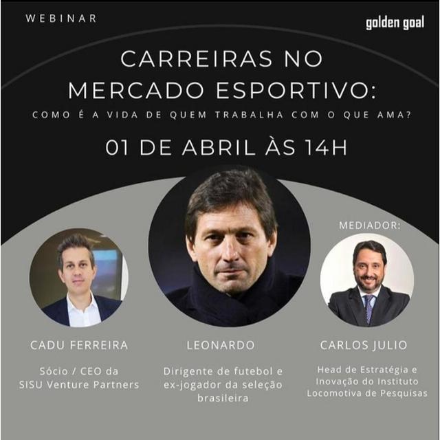 “Carreiras no Mercado Esportivo: Como é a vida de quem trabalha com o que ama?”.