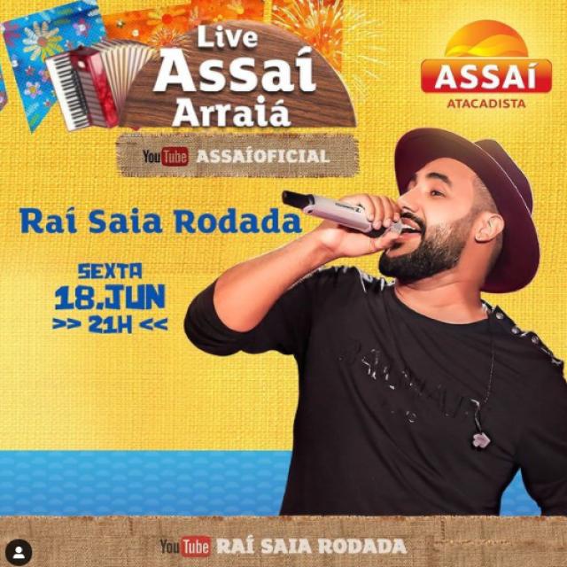 Live Raí Saia Rodada