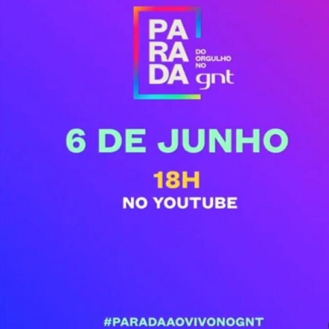 Parada do Orgulho LGBTQIA+ na TV e no YouTube