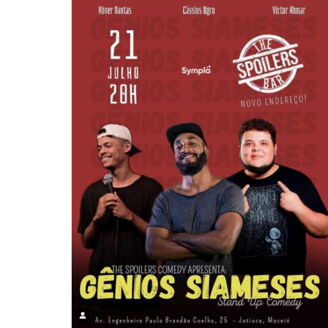 The Spoilers Comedy apresenta o projeto GÊNIO SIAMESES