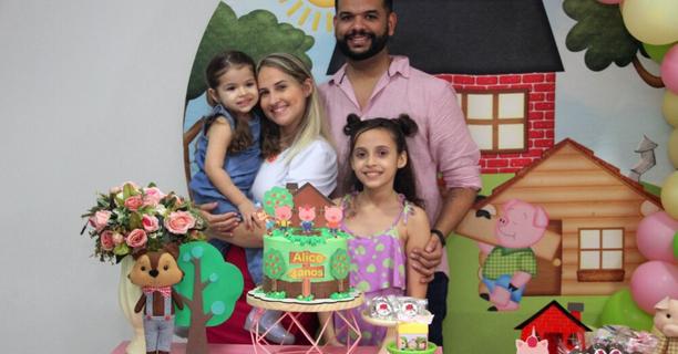 Aniversário Alice 3 anos