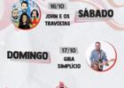 Jonh e os Travoltas Sábado - Giba Simplício Domingo