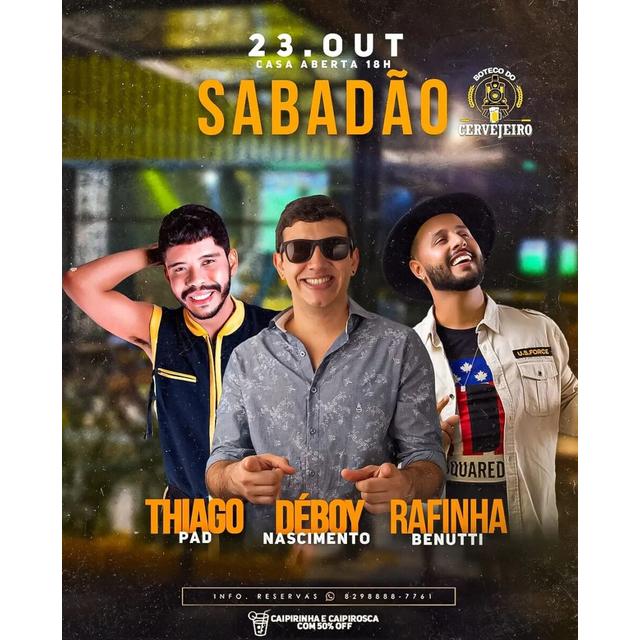 Sabadão no Boteco