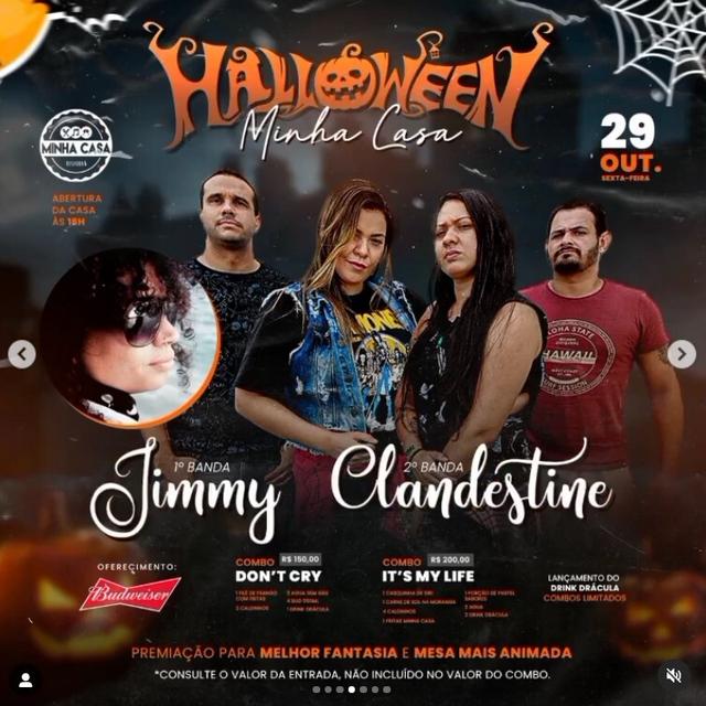 Halloween Minha Casa Restobar