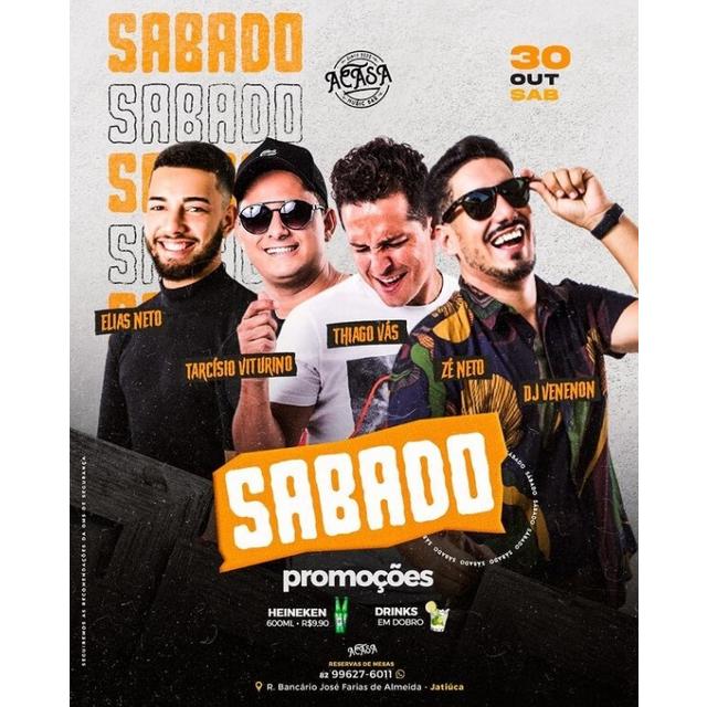 Sábado descontraído na Casa