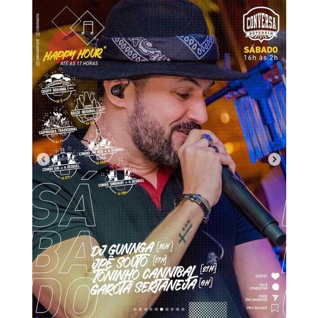 DJ Gunnga, JPÊ Souto, Toninho Cannibal e Garota Sertaneja