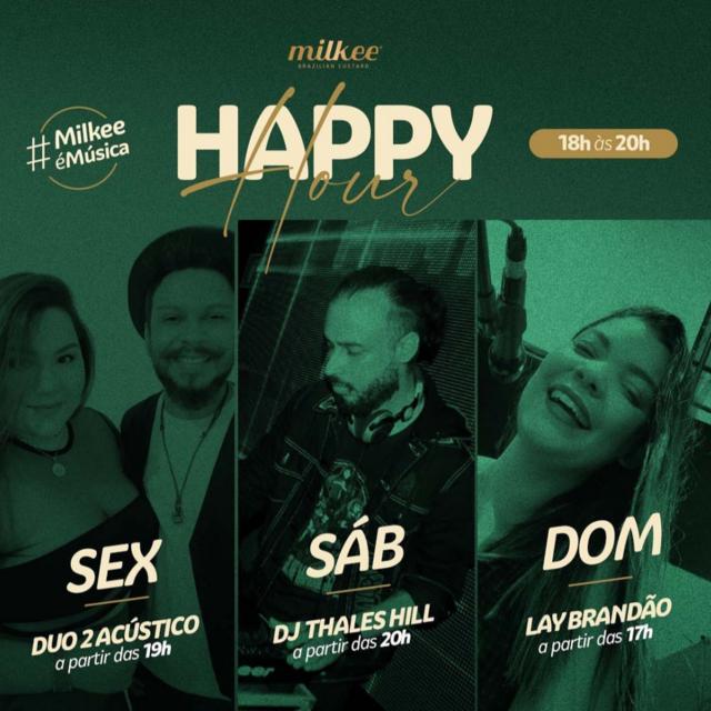Happy Hour da Milkee –  Domingo