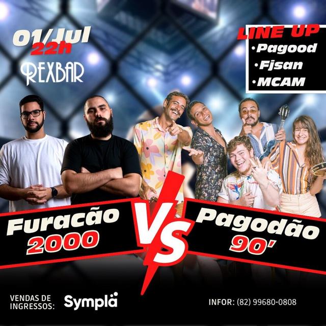 Furacão 2000 VS Pagodão 90′