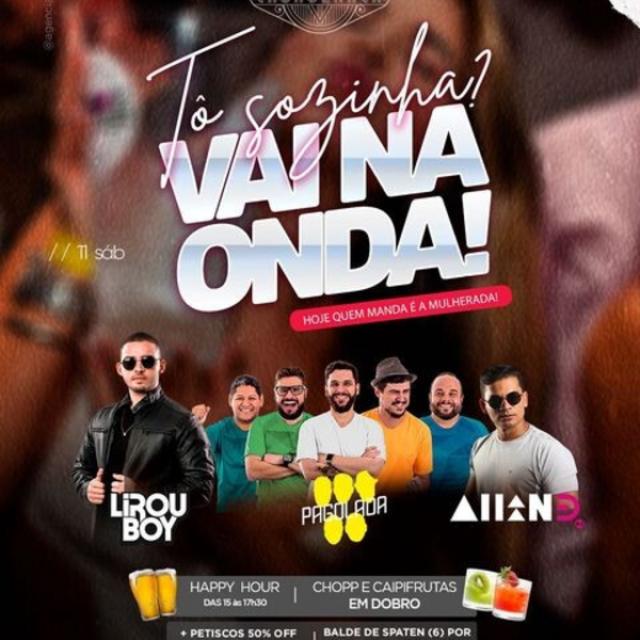 Tô sozinha? Vai na onda