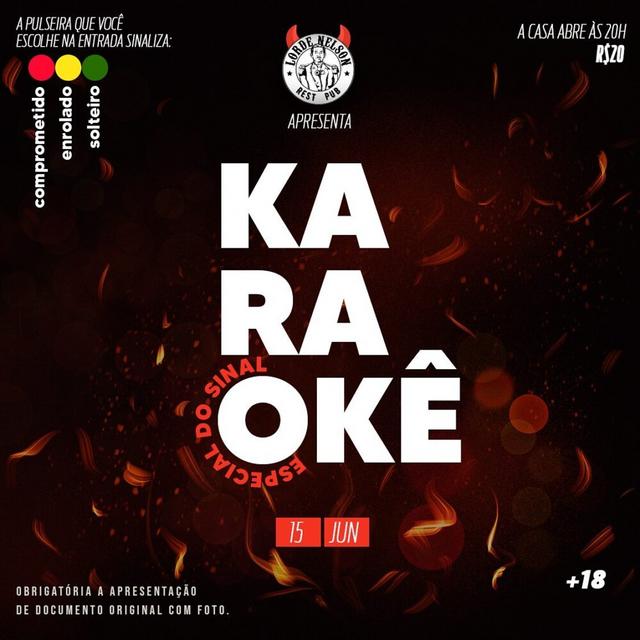 Karaokê Especial do Sinal