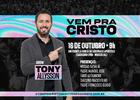 Cantor Tony Allysson fará show no Vem pra Cristo 2022, em Maceió