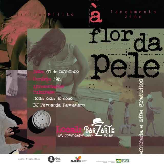 Marina Milito lança seu zine “À Flor da Pele”