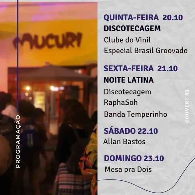 Programação O Mucuri