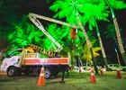 Furto de cabos e adornos atrasa iluminação de Natal de Maceió