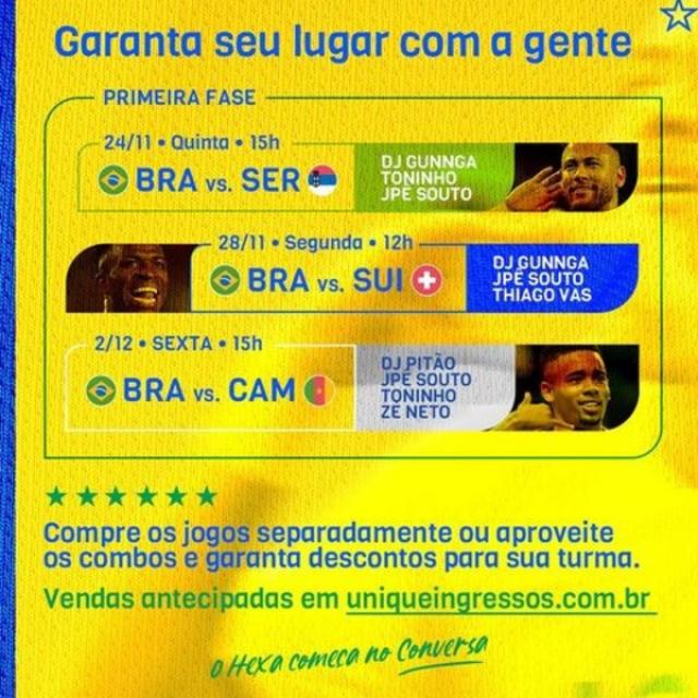 Brasil X Suiça