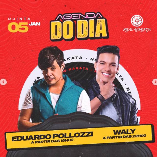Eduardo Pollozzi e Wally Chame