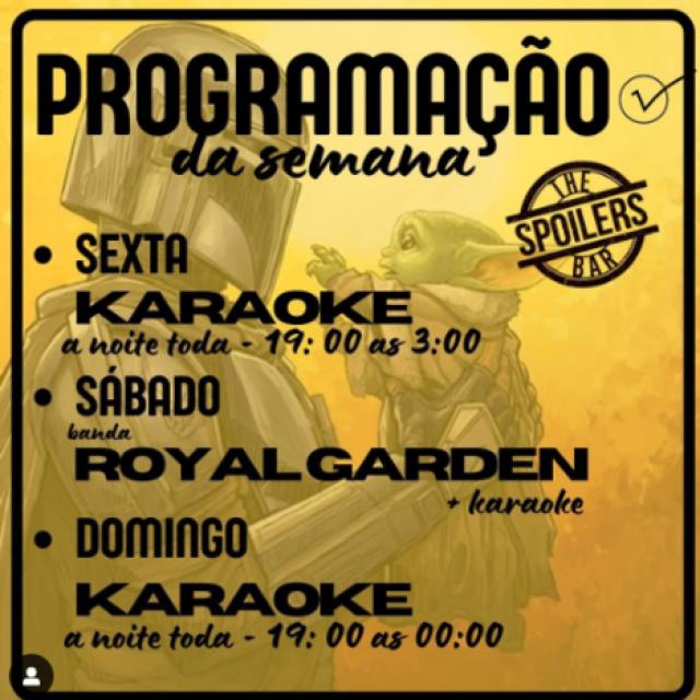 The Spoiler – Programação Semanal
