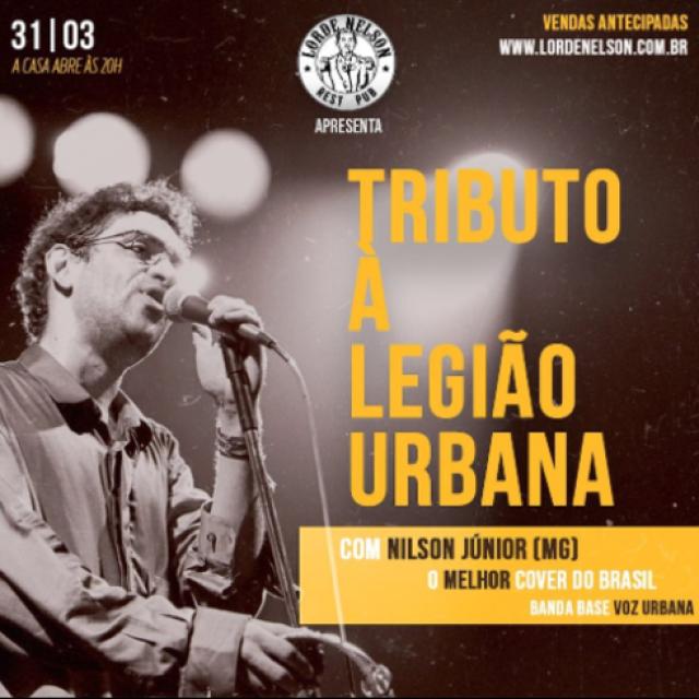Tributo a Legião Urbana com Nilson Jr. (MG)