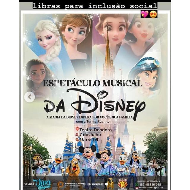 Espetáculo Musical da Disney