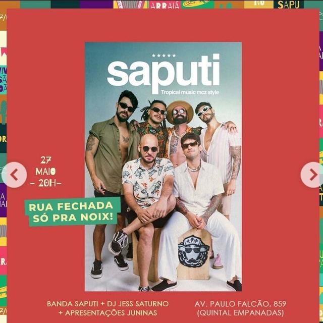 Arraiá no Quintal