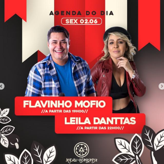 Flavinho Mô Fio e Leila Dantas