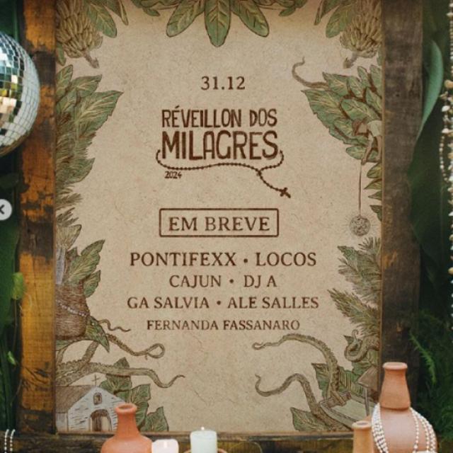 RÉVEILLON DOS MILAGRES 2024