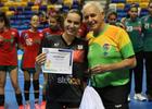 Jovem Sensação do Handebol Maria Anita Aguiar Brilha com Troféus de MVP em Três Partidas