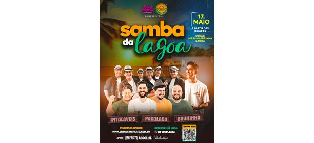 Klubinho do Samba reúne bandas alagoanas na festa 