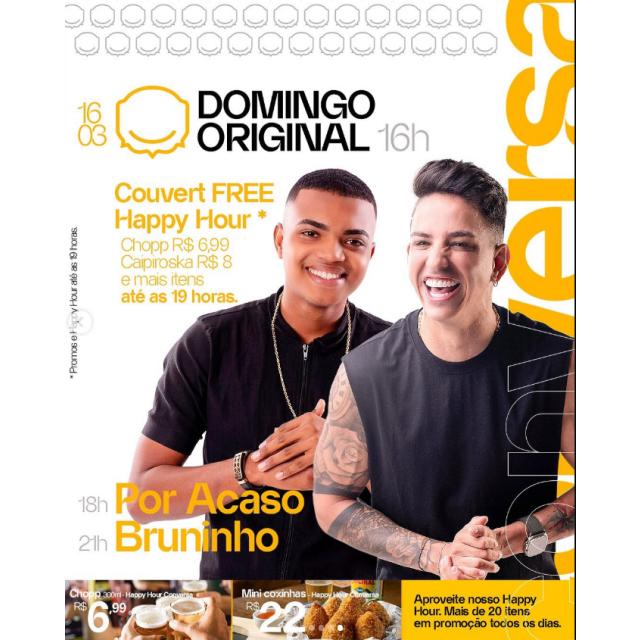 Domingo Original no Conversa Botequim