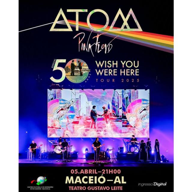 Atom Pink Floyd em Maceió