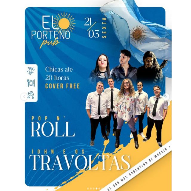 Pop’n’Roll + John e os Travoltas