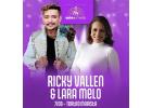 vozes e emoções: Ricky Vallen e Lara Melo
