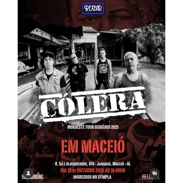 Banda Cólera em Maceió