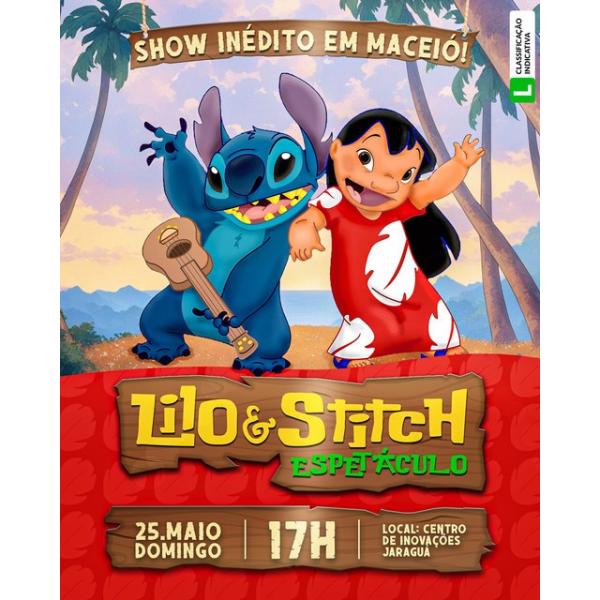 Espetáculo Lilo & Stitch em Maceió