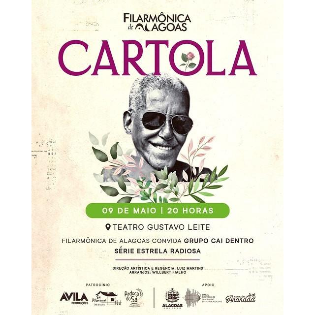 Homenagem a Cartola com a Filarmônica de Alagoas