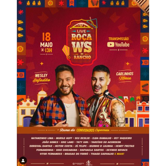 Vem aí a maior LIVE de São João de todos os tempos!