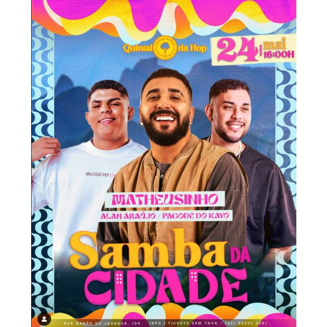 Samba da Cidade – Quintal da Hop