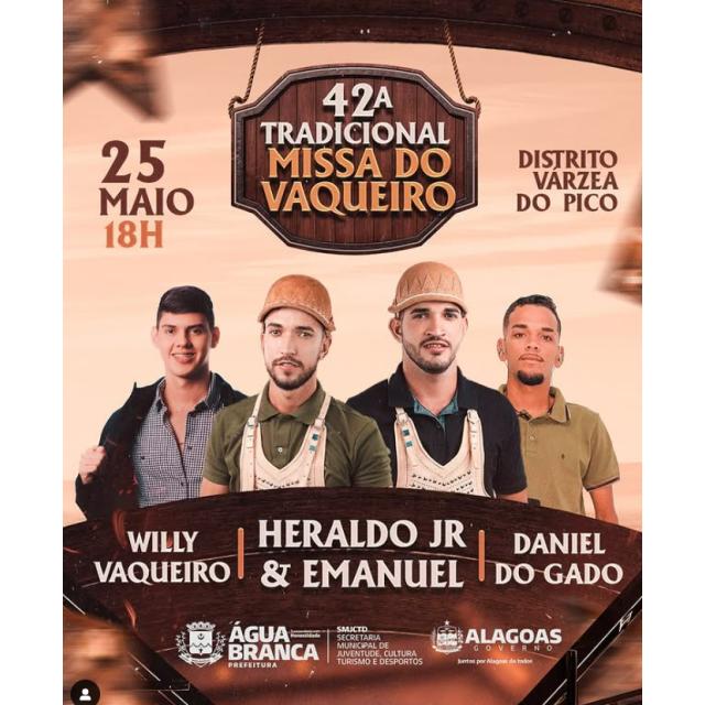 42ª Tradicional Missa do Vaqueiro em Água Branca