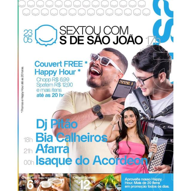 Sextou com S de São João