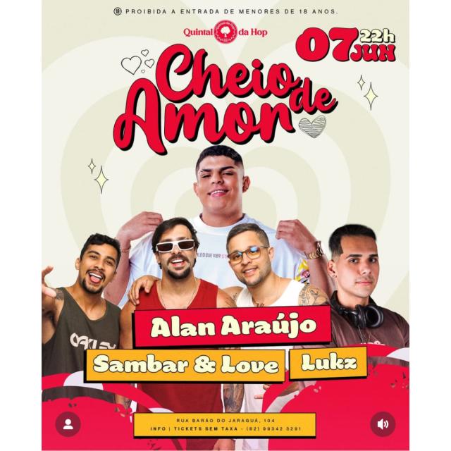 Cheio de Amor – Quintal da Hop