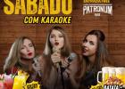 Sábado com karaokê no Patronum Bar