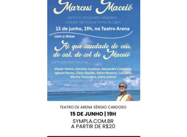 Marcus Maceió no Teatro de Arena